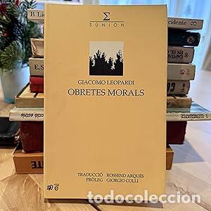 Libros: OBRETES MORALS - Leopardi, Giacomo - Foto 1