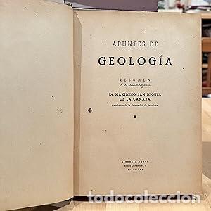 Libros: Apuntes de Geolog&iacute;a - San Miguel de la C&aacute;mara, Maximiliano
