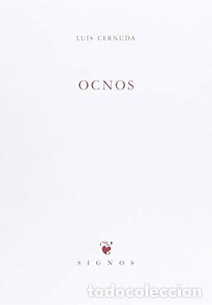 Libros: Ocnos (Signos) - Cernuda, Luis - Foto 1
