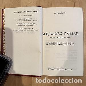 Libros: Alejandro y Cesar (Vidas paralelas) - PLUTARCO - Foto 1