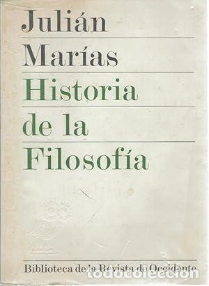 B&uuml;cher: HISTORIA DE LA FILOSOFIA - Mar&iacute;as, Juli&aacute;n