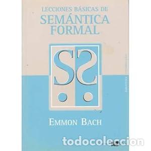 Libros: LECCIONES BASICAS DE SEMANTICA FORMAL - Bach, Emmon - Foto 1