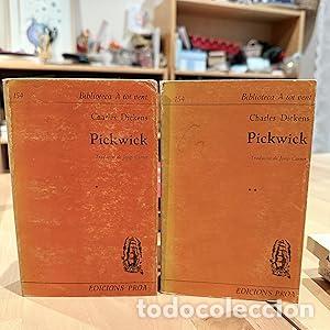 Libros: Pickwick V. I-II - Dickens, Charles - Foto 1