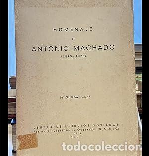 Libros: Homenaje a Antonio Machado (1875 - 1975) - AA.VV - Foto 1