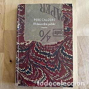 Libros: El desordre p&uacute;blic - Calders, Pere - Foto 1