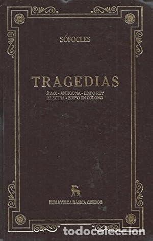 Libros: Tragedias, ayax, antigona, edipo rey, electra, edipo en colono - S&oacute;focles - Foto 1