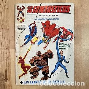 Libros: Los 4 Fant&aacute;sticos. Las Llamas de la Batalla. Num. 36 - Foto 1