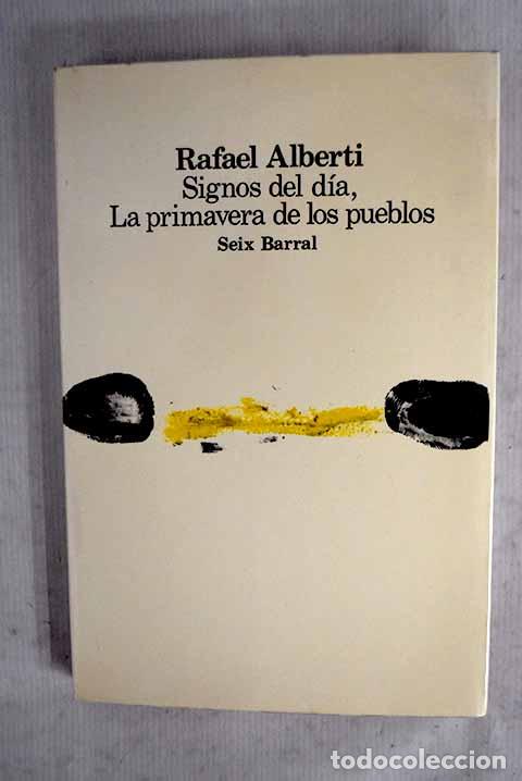 Libros: Signos del d&iacute;a: Alberti, Rafael.- Alberti, Rafael