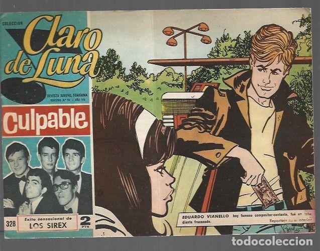 Libros: CLARO DE LUNA 328: CULPABLE - VARIOS - Foto 1