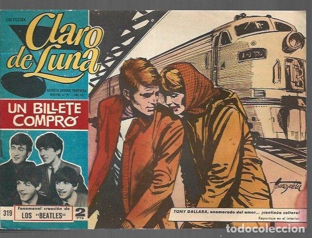 Libros: CLARO DE LUNA 319: UN BILLETE COMPRO - VARIOS - Foto 1