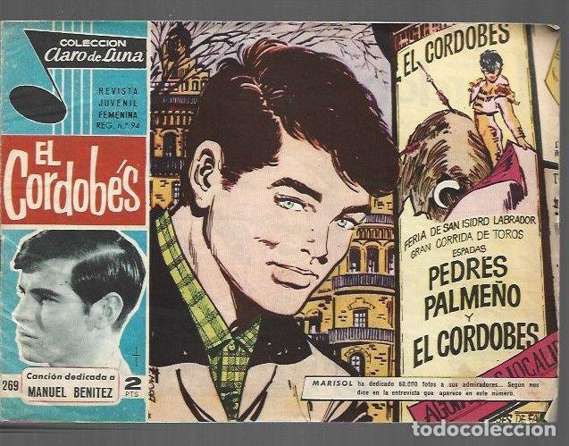 Libros: CLARO DE LUNA 269: EL CORDOBES - VARIOS - Foto 1