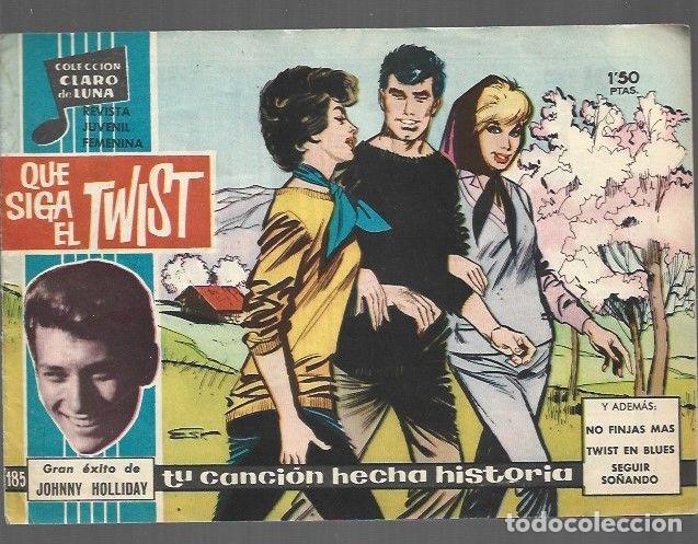 Libros: CLARO DE LUNA 185: QUE SIGA EL TWIST - VARIOS - Foto 1