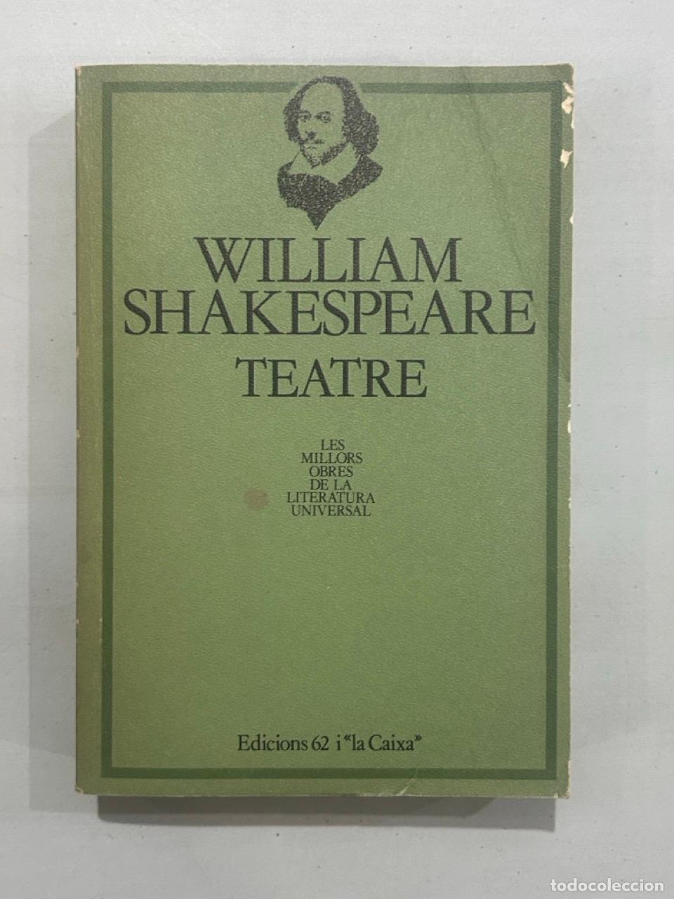 Libros: William Shakespeare - Teatre - Foto 1