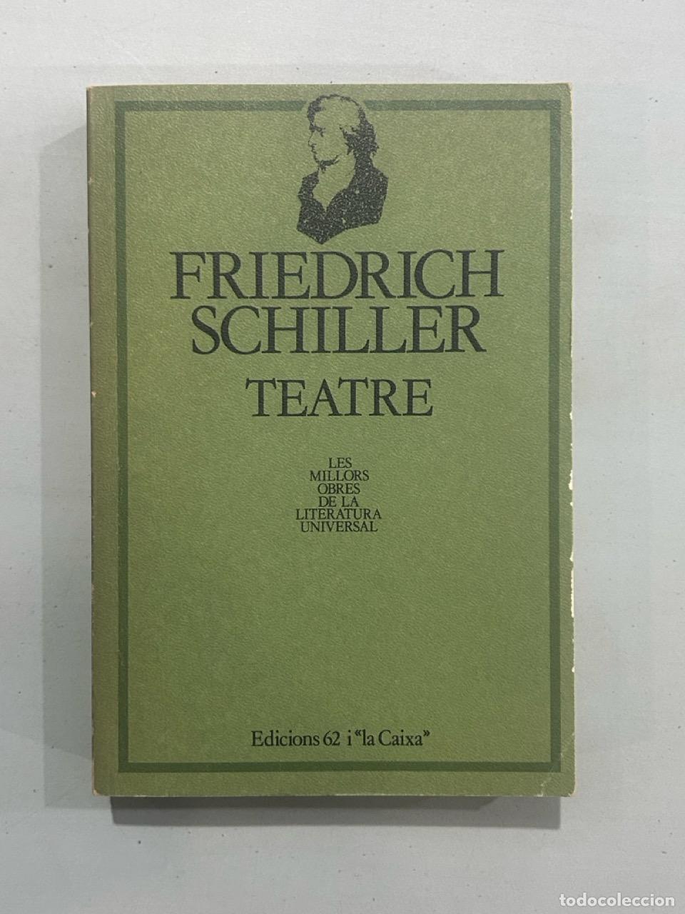 Libros: Schiller - Teatre - Foto 1