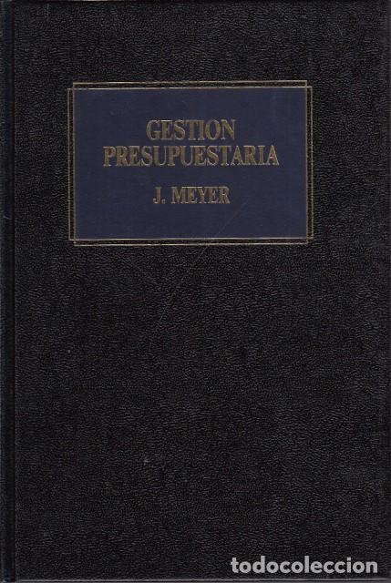 Libros: GESTI&Oacute;N PRESUPUESTARIA - MEYER, J. - Foto 1