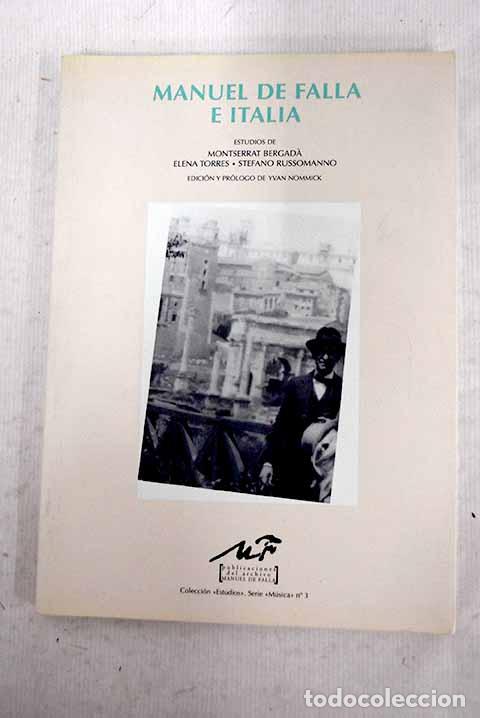 Libros: Manuel de Falla e Italia - Foto 1