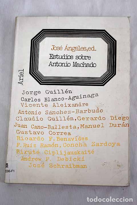 Libros: Estudios sobre Antonio Machado - Foto 1
