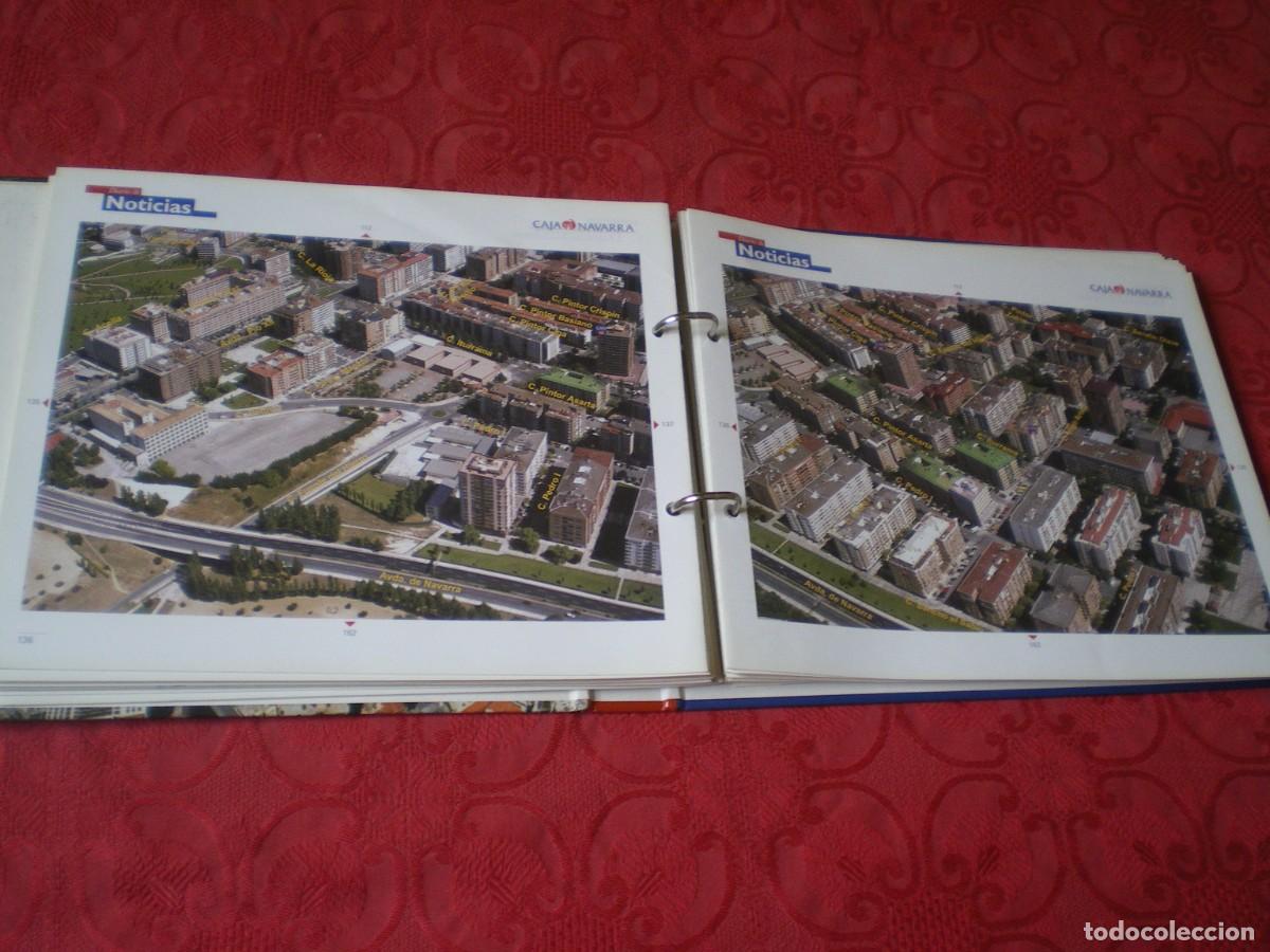 Libros: CALLEJERO A&Eacute;REO DE PAMPLONA Y COMARCA. NAVARRA. COMPLETO. - Foto 4