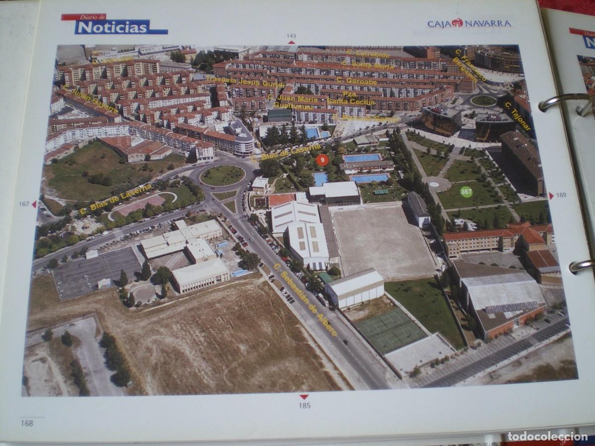 Libros: CALLEJERO A&Eacute;REO DE PAMPLONA Y COMARCA. NAVARRA. COMPLETO. - Foto 5