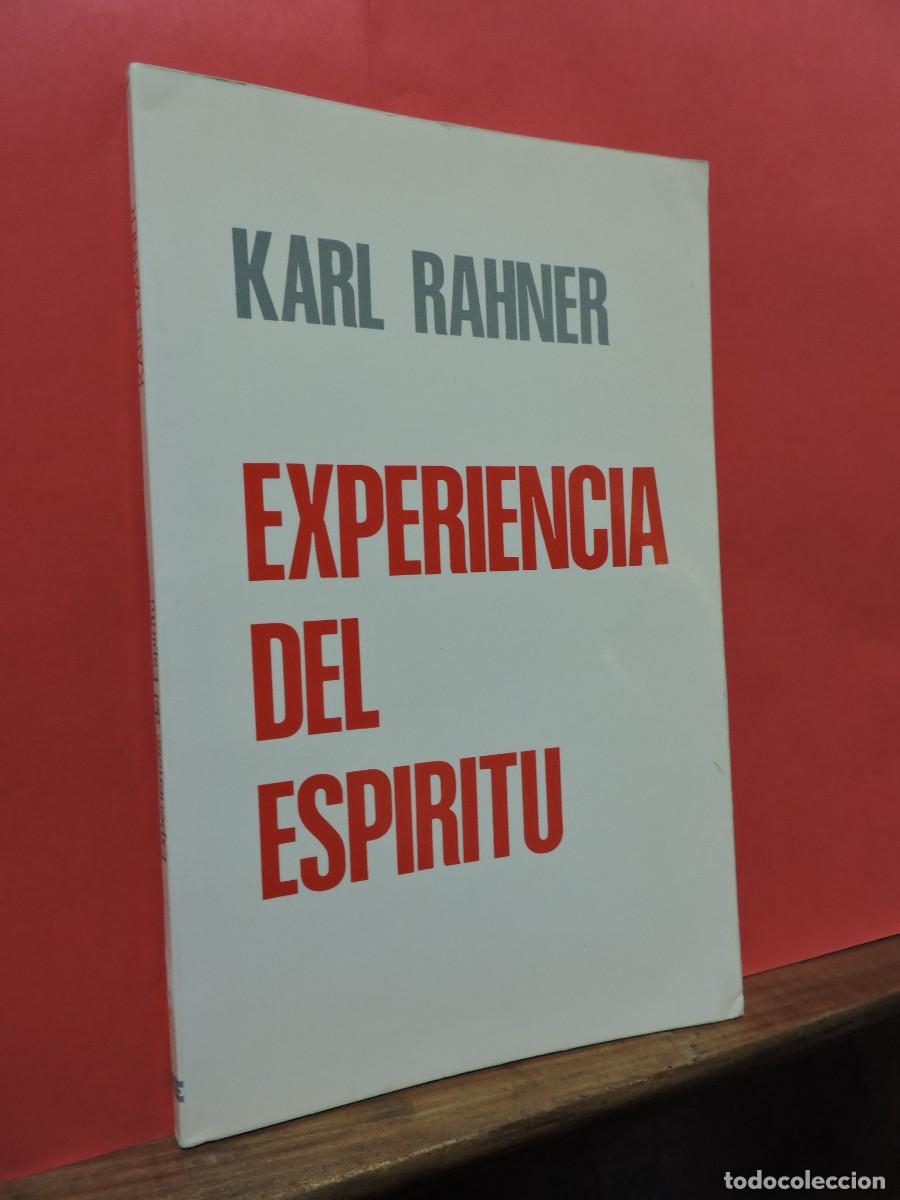 Libros: Experiencia del esp&iacute;ritu. RAHNER, Karl. Ed. Narcea. Madrid, 1978 - Foto 1