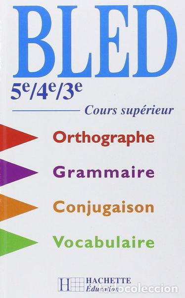Livros em segunda m&atilde;o: Bled 5&egrave;me/4&egrave;me/3&egrave;me- 9782011251916