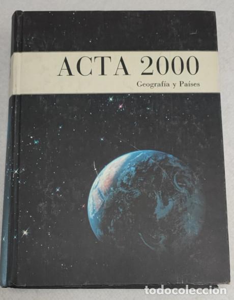 Libros: ACTA 2000, GEOGRAFIA Y PAISES, EDICIONES RIALP 1988 89 90, LIBRO - Foto 1