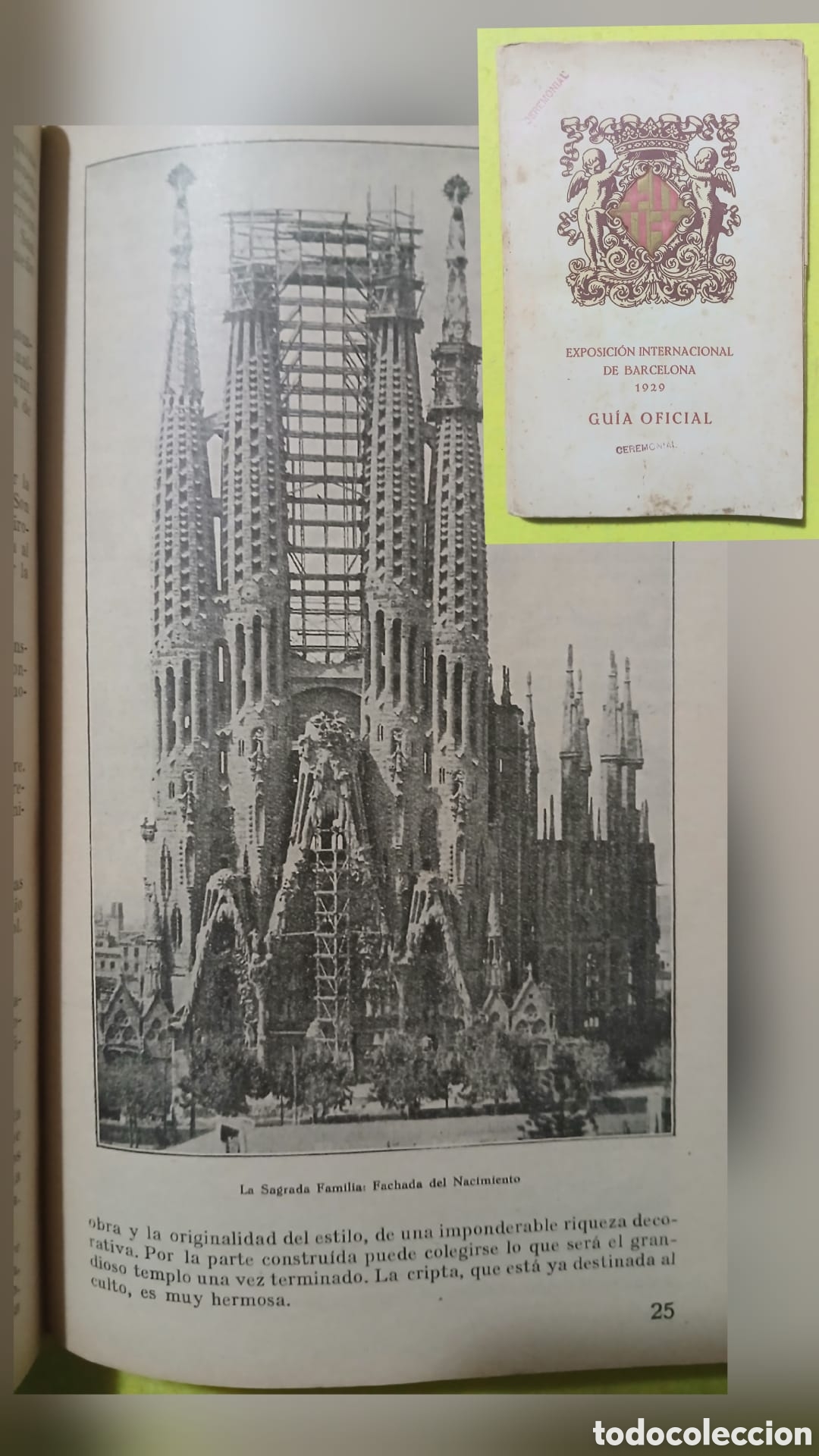 Libros: Exposici&oacute;n internacional de Barcelona, 1929 - Foto 2
