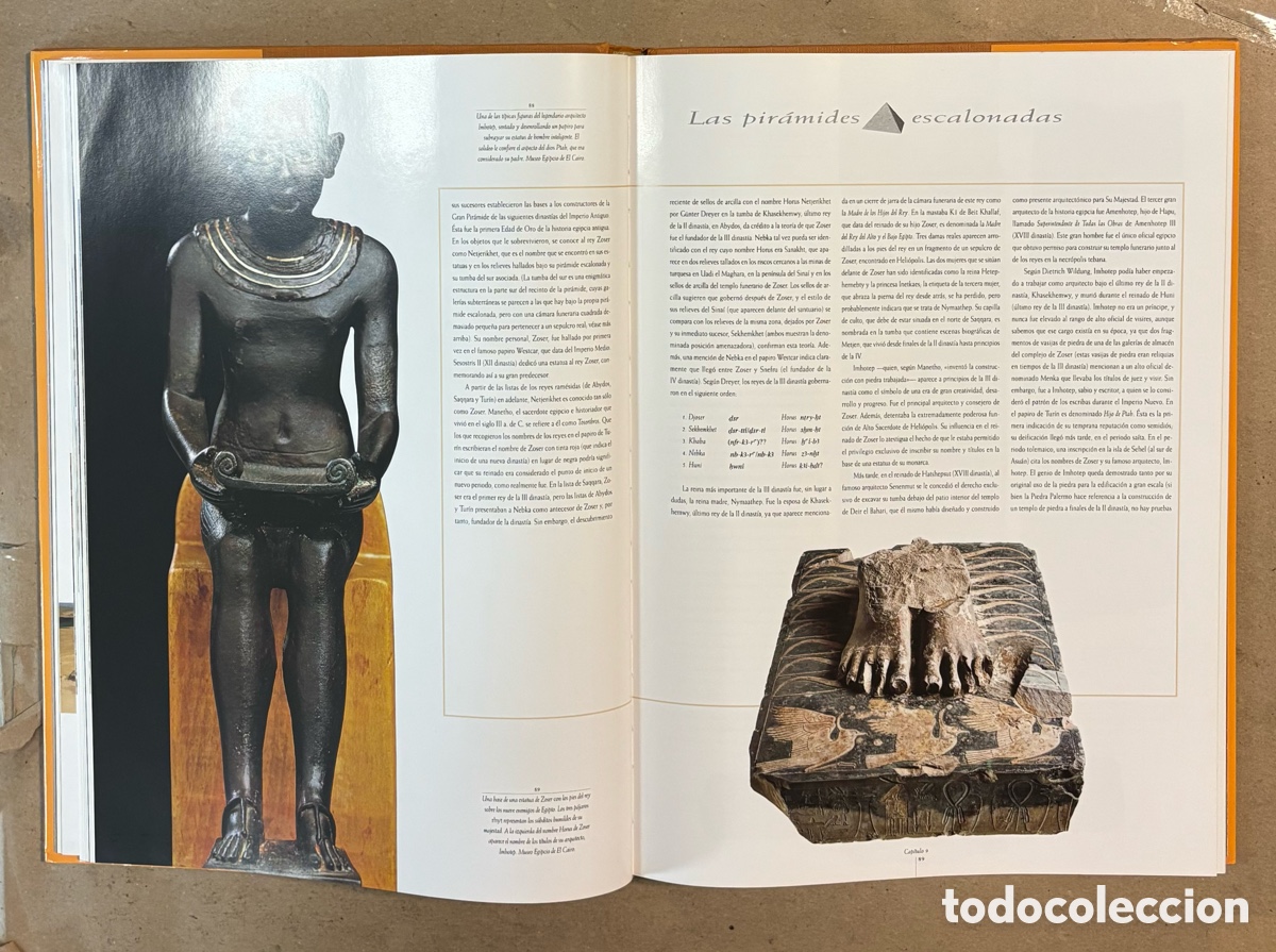 Libros: TESOROS DE LAS PIR&Aacute;MIDES. ZAHI WILLIAMS. C&Iacute;RCULO DE LECTORES 2003 - Foto 5
