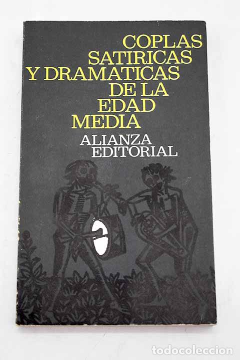 Libros: Coplas sat&iacute;ricas y dram&aacute;ticas en la Edad Media