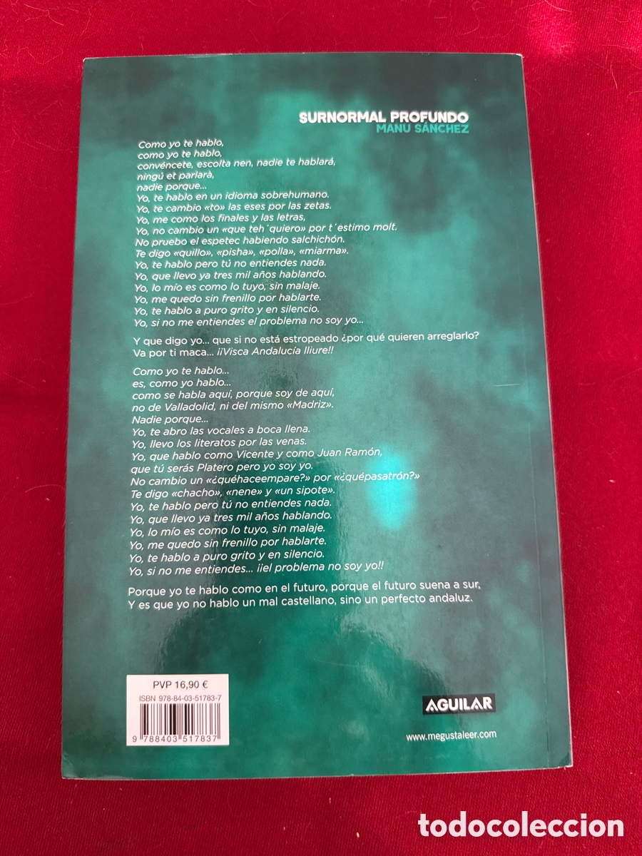 Libros: Surnormal profundo, de Manu S&aacute;nchez. Dedicado y firmado. - Foto 3