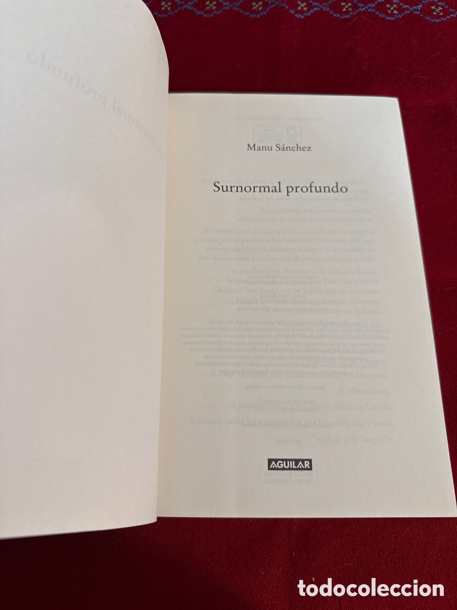 Libros: Surnormal profundo, de Manu S&aacute;nchez. - Foto 6