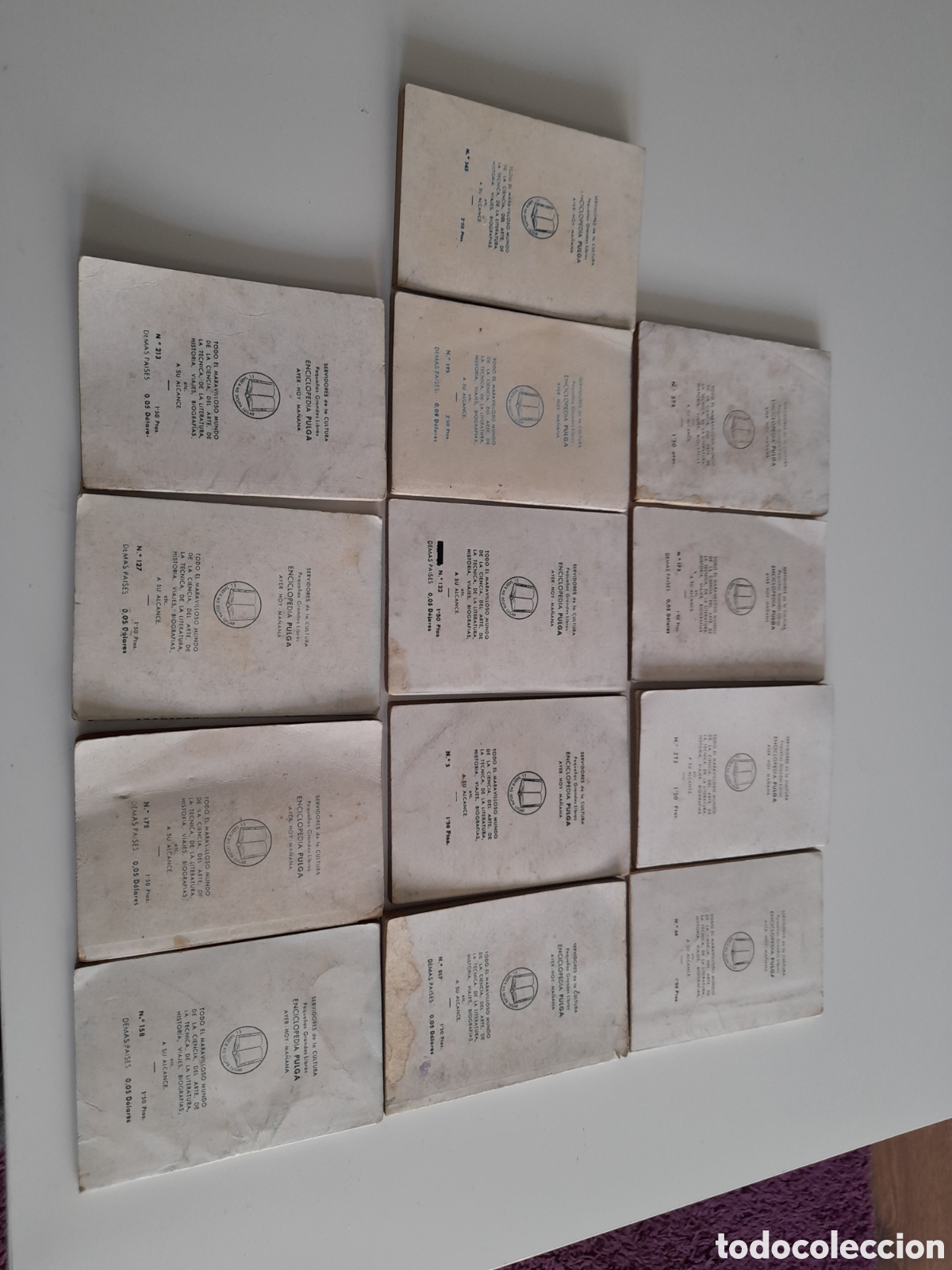 Libros: LOTE DE 13 EJEMPLARES DE ENCICLOPEDIA PULGA. - Foto 5