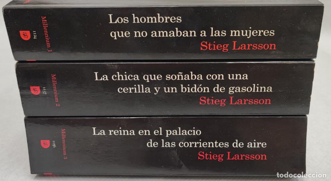 Libros: 3 LIBROS, MILLENIUM 1 2 Y 3, STIEG LARSSON, EDICIONES DESTINO - Foto 2