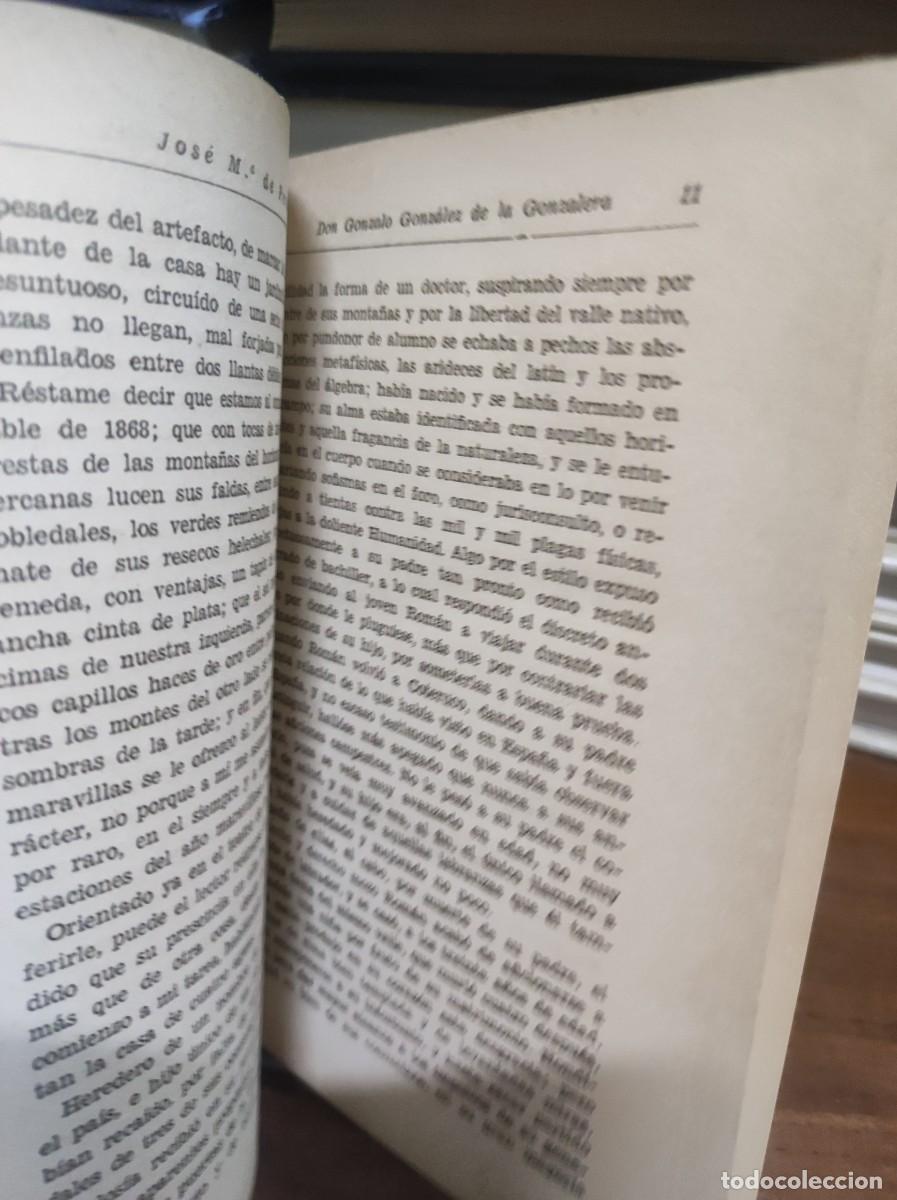 Libros: Obras Completas (Tomo interior) Jos&eacute; M&ordf; de Pereda - Foto 2