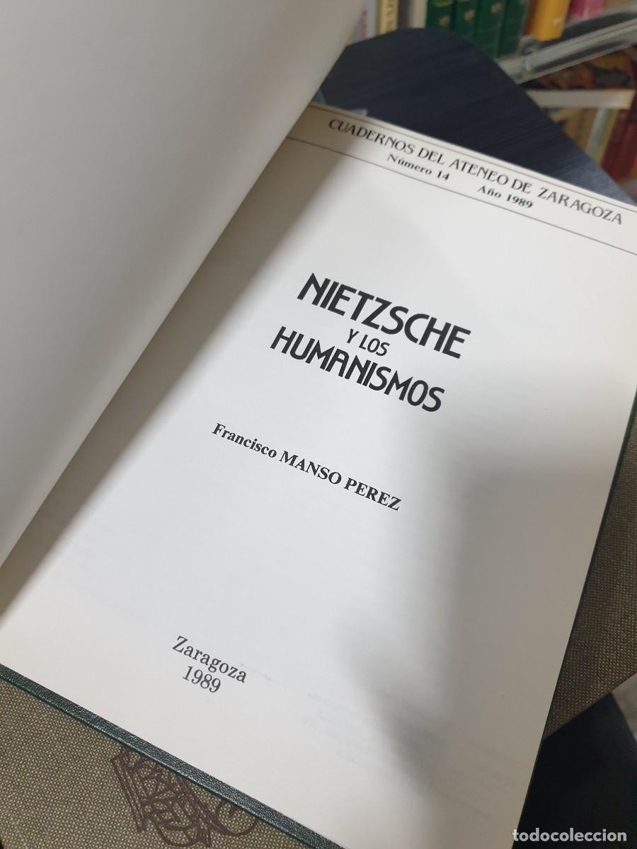 Libros: Nietzsche y los humanismos Francisco Manso P&eacute;rez - Foto 2