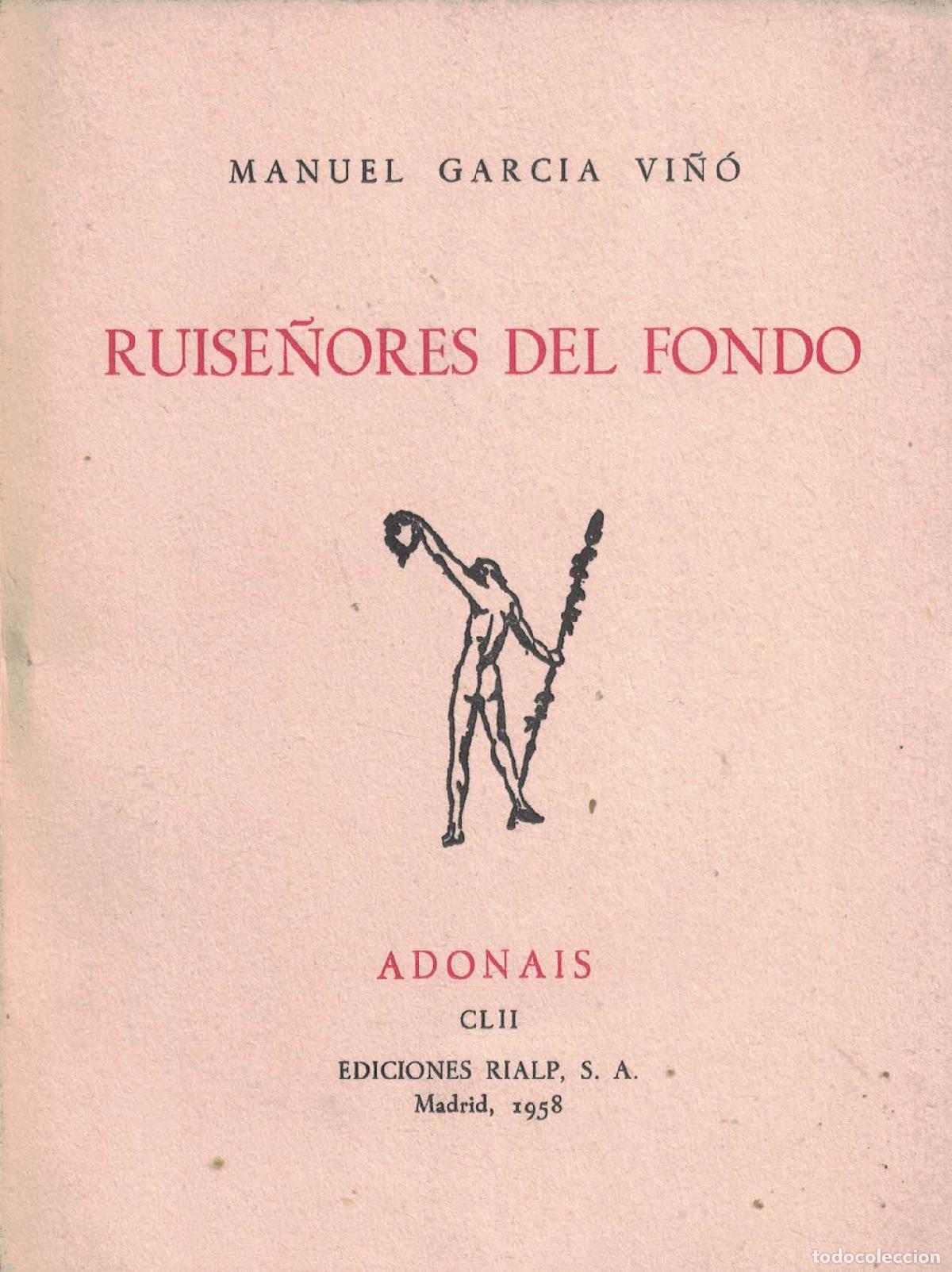 Libri di seconda mano: Ruise&ntilde;ores del fondo - Manuel Garc&iacute;a Vi&ntilde;&oacute;