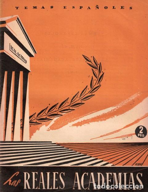 Libri di seconda mano: LAS REALES ACADEMIAS - L. De F.
