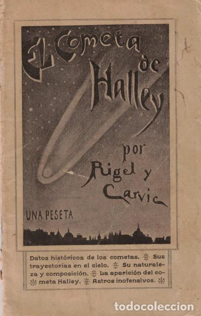 Libros: EL COMETA DE HALLEY (Aparicion de 1910) - CARVIC Y RIGEL - Foto 1