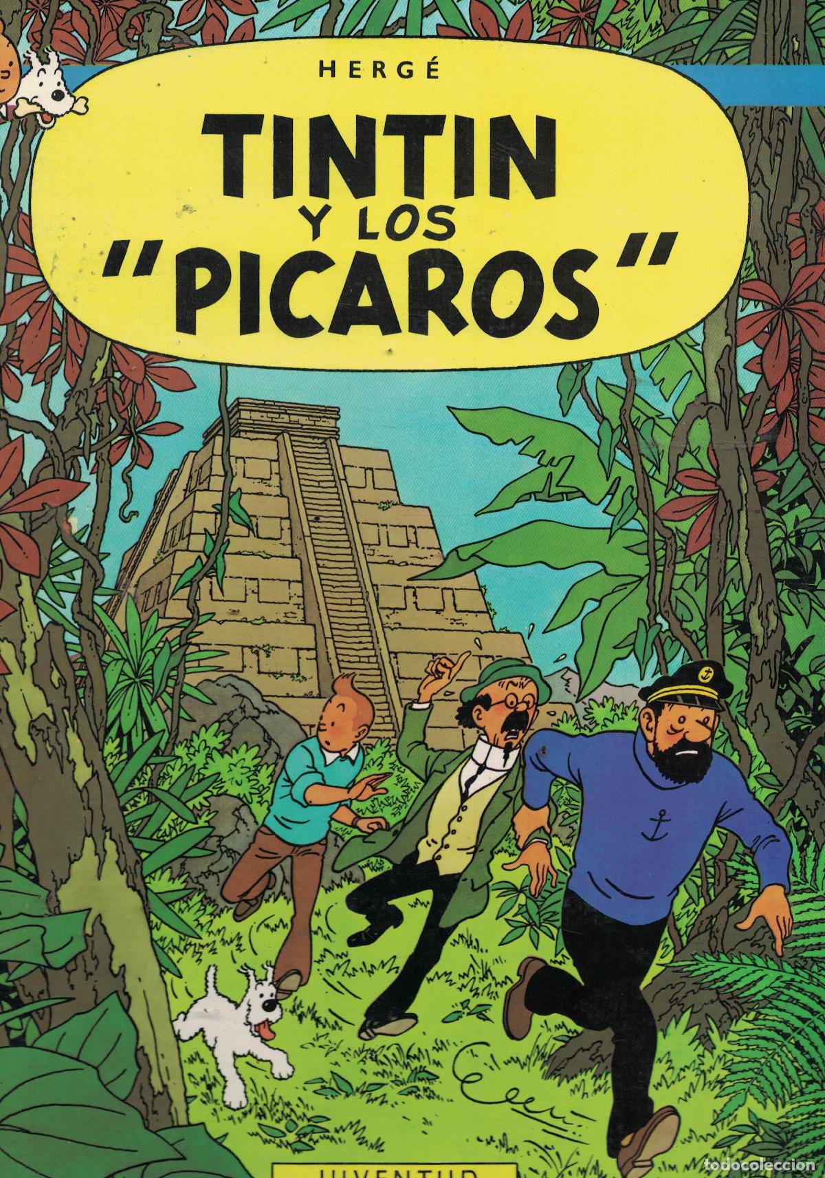 Livres: Tint&iacute;n y los P&iacute;caros - Herg&eacute;