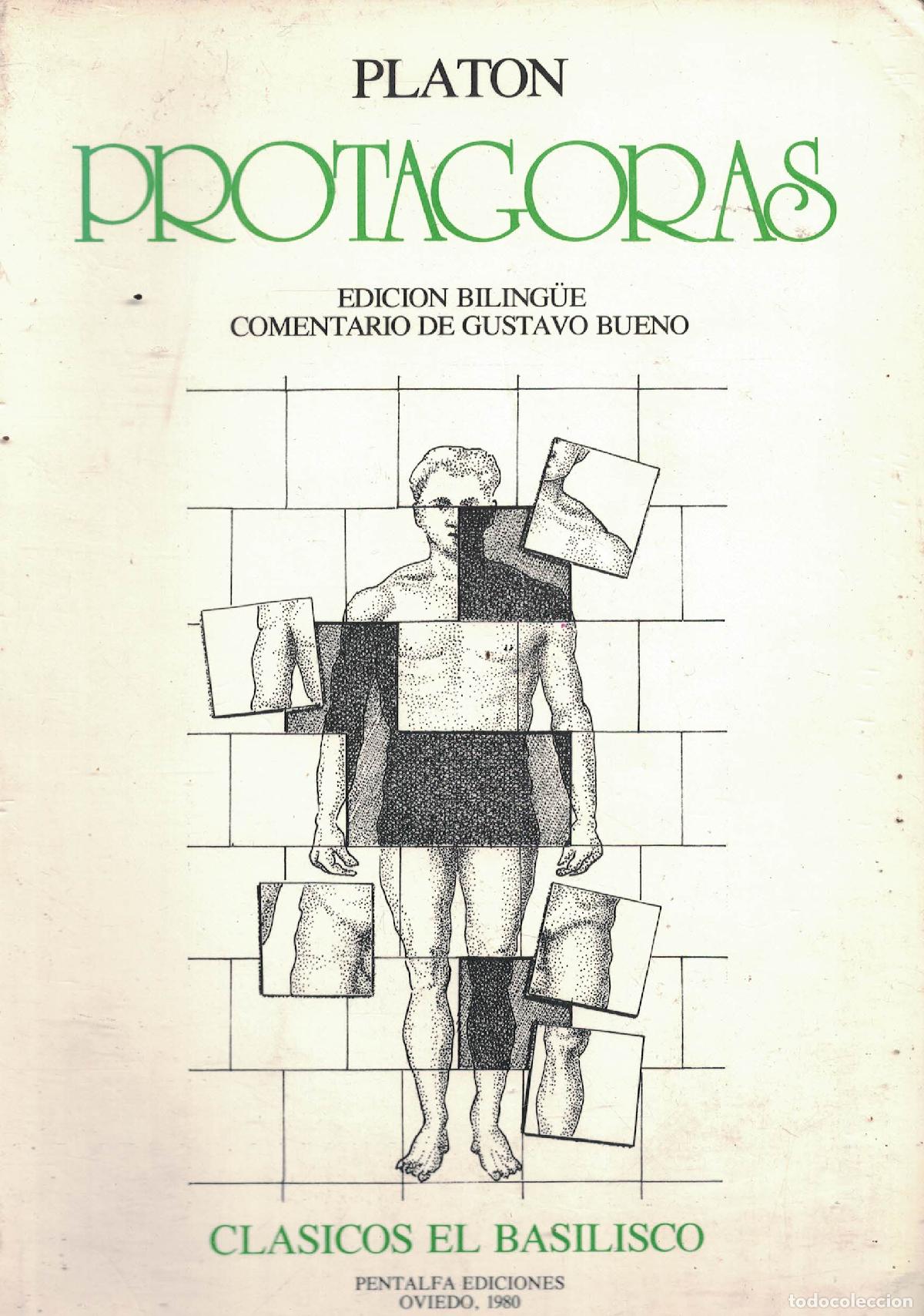 Libros: Prot&aacute;goras &laquo;Edici&oacute;n biling&uuml;e. Comentario de Gustavo Bueno&raquo; - Plat&oacute;n - Foto 1