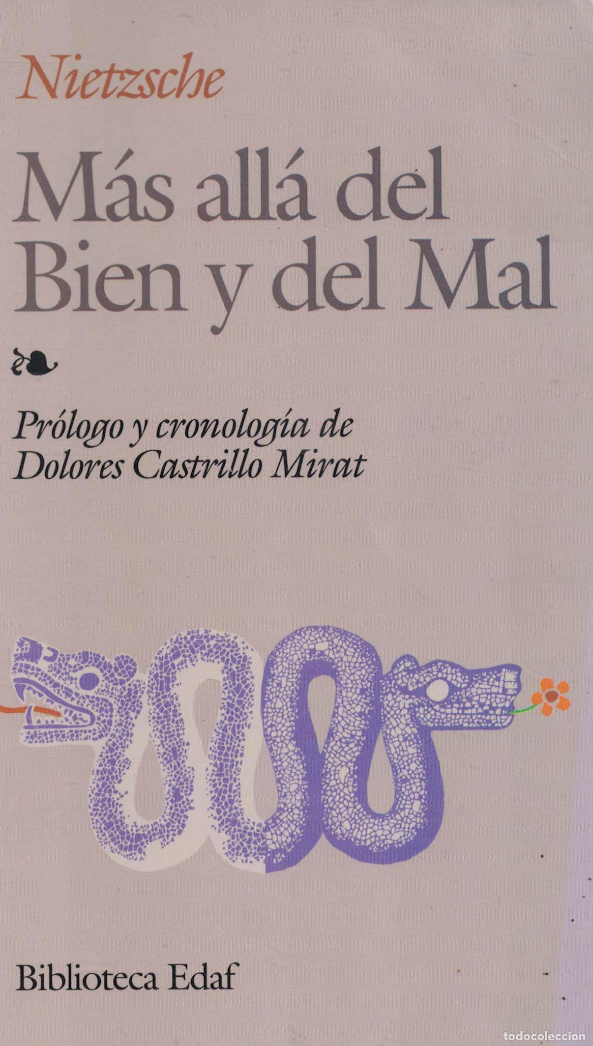 Libros: M&aacute;s all&aacute; del bien y del mal - Friedrich Nietzsche - Foto 1