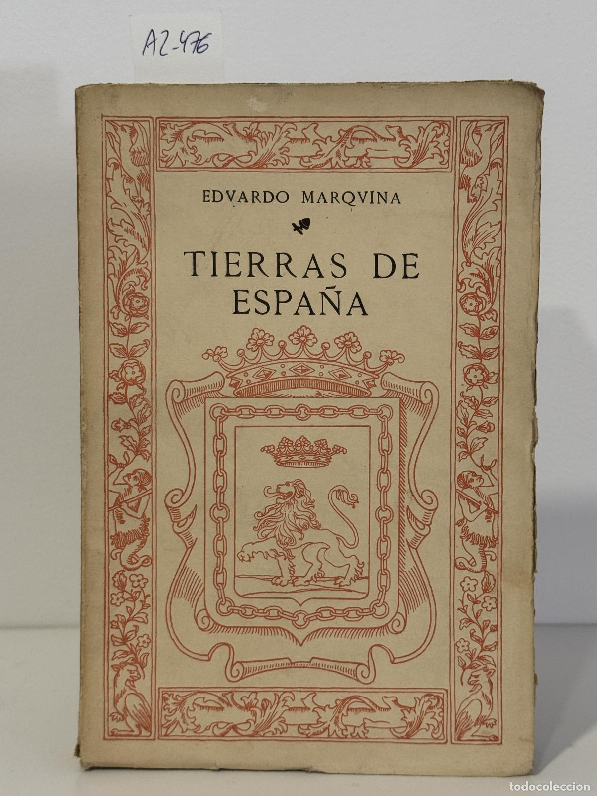 Libros: MARQUINA, Eduardo. - Tierras de Espa&ntilde;a. - Foto 1