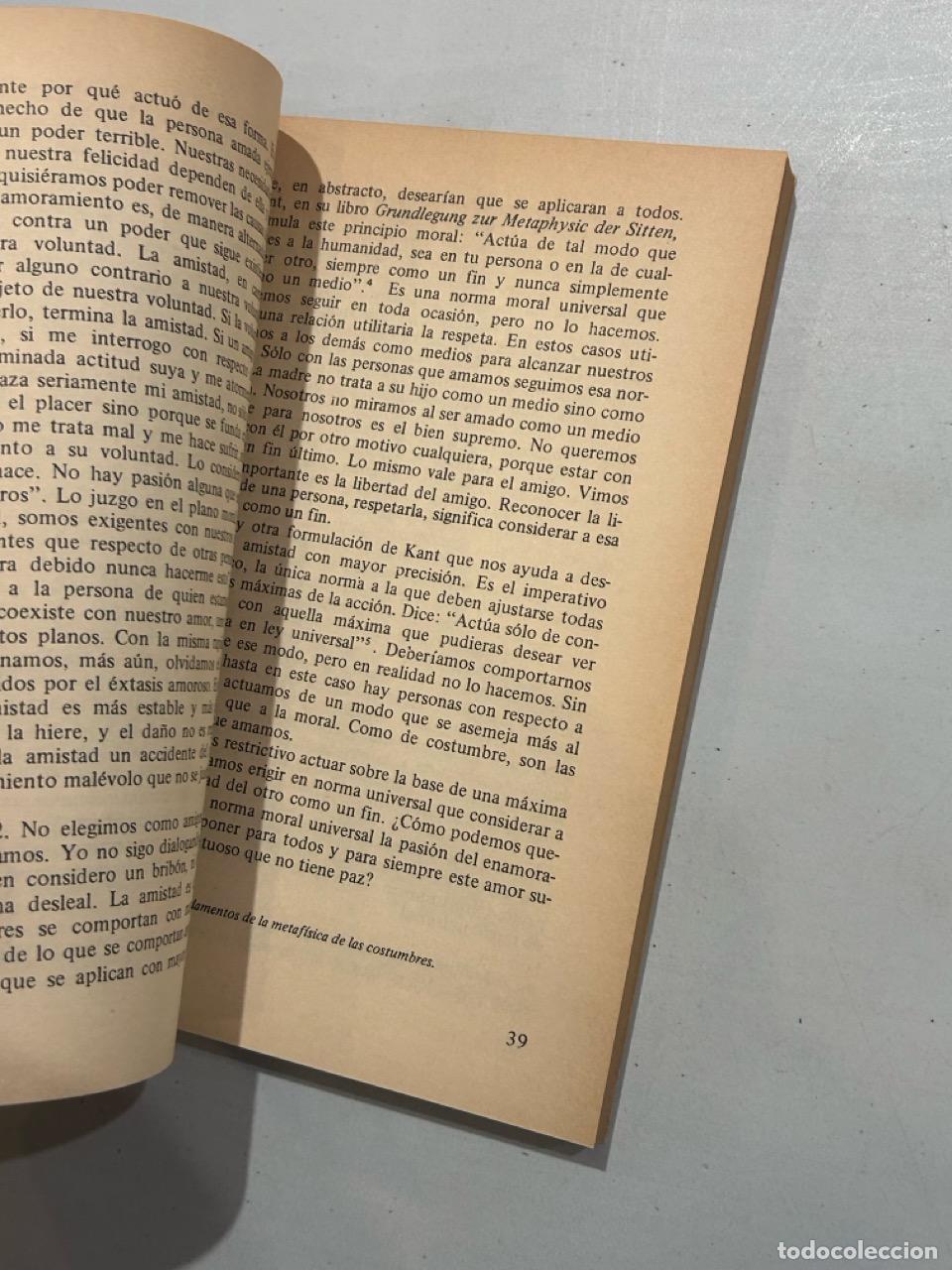 Libros: Francesco Alberoni - La amistad - Foto 2