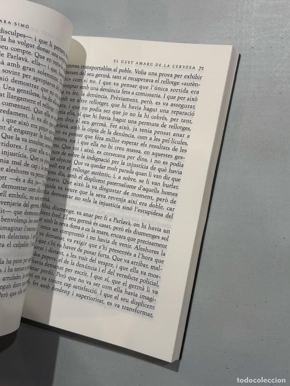 Libros: Isabel-Clara Sim&oacute; - El gust amarg de la cervesa - Foto 2