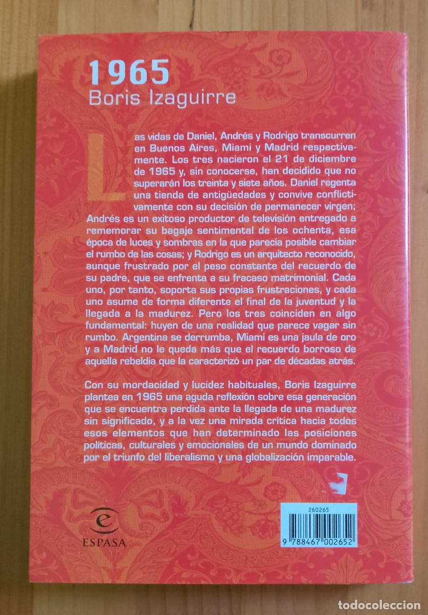 Libros: BORIS IZAGUIRRE 1965 EDICIONES ESPASA - Foto 2