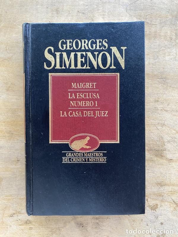 Libros: Maigret; La esclusa numero 1; La casa del juez - Simenon Georges - Foto 1