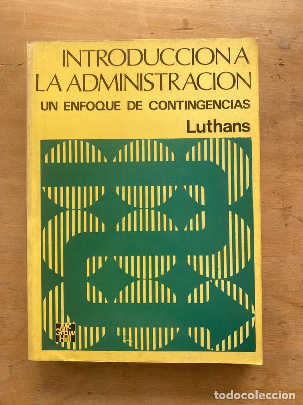Libri di seconda mano: Introduccion a la administracion - Luthans