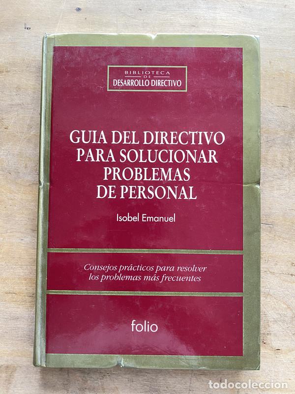 books: Guia del directivo para solucionar problemas de personal - Emanuel Isobel
