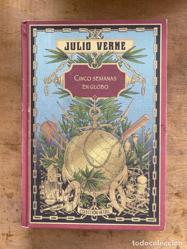 Libros: Cinco semanas en globo - Verne Julio - Foto 1