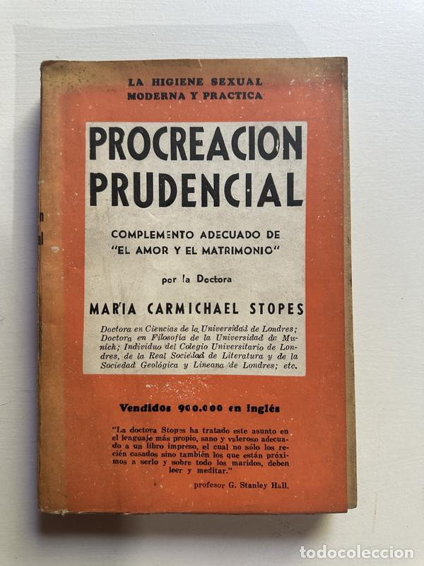 Libros: Procreacion prudencial - Stopes Marie Carmichael - Foto 1